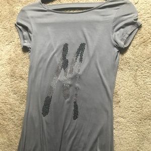 Guess by Marciano Gray Steel Top